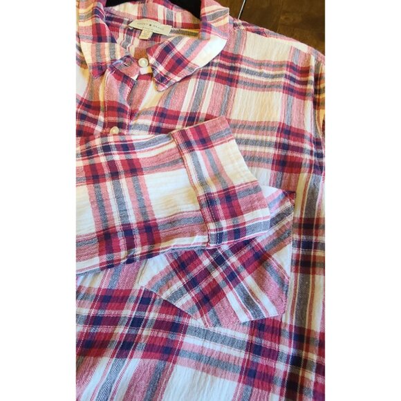 Lucky Brand Flowy Button Down - Large - Picture 6 of 9